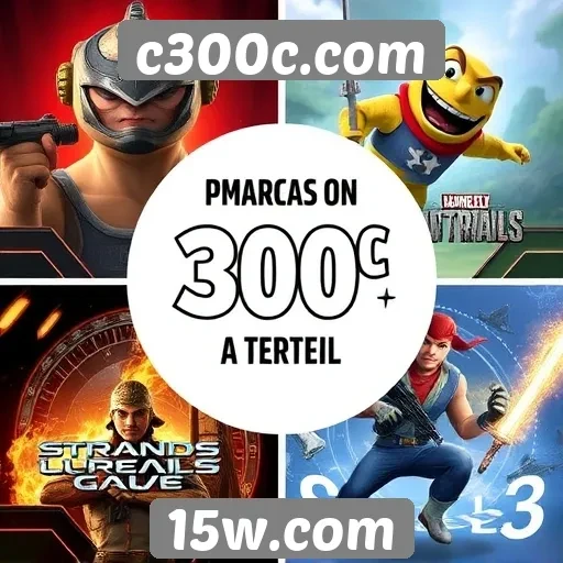 Novos jogos em destaque no c300c.com